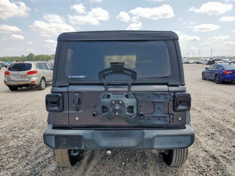 1C4HJXDN1LW227052 - 2020 JEEP WRANGLER U SPORT Gri fotoğraf 6