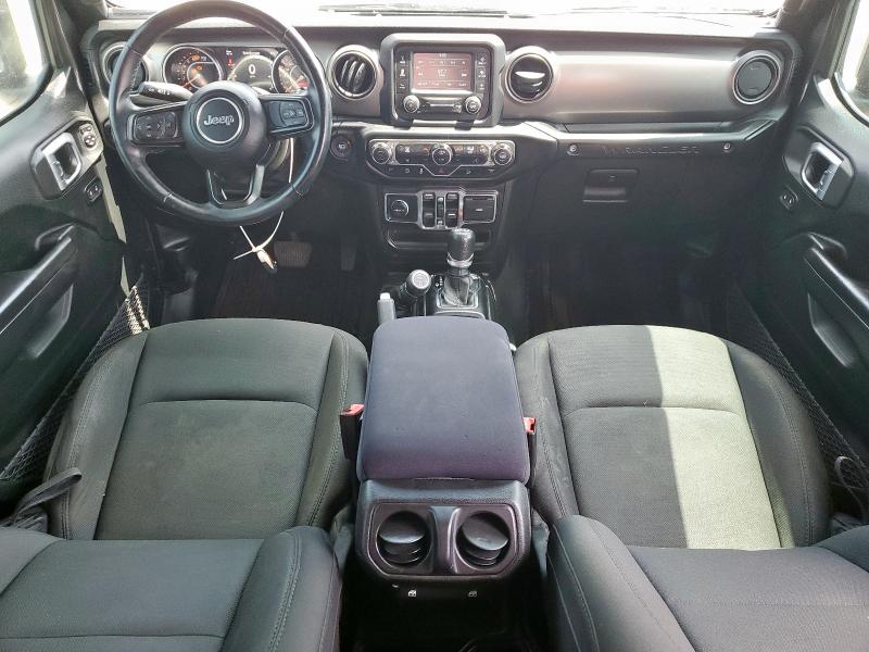 1C4HJXDN1LW227052 - 2020 JEEP WRANGLER U SPORT Gri fotoğraf 8