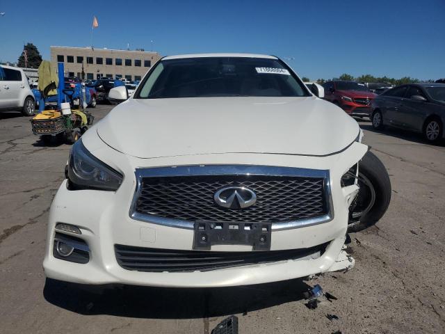 JN1BV7AR4FM409896 - 2015 INFINITI Q50 BASE WHITE photo 5