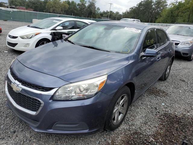 1G11C5SL5EF250671 - 2014 CHEVROLET MALIBU 1LT BLUE photo 1