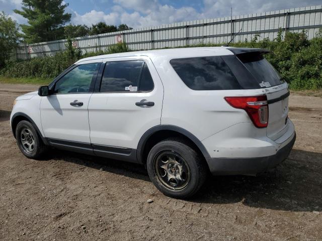 1FM5K8AR1FGB33275 - 2015 FORD EXPLORER POLICE INTERCEPTOR Ақ фото 2