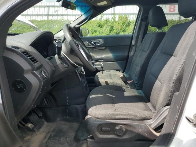 1FM5K8AR1FGB33275 - 2015 FORD EXPLORER POLICE INTERCEPTOR Ақ фото 7
