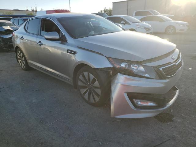 5XXGR4A69DG154984 - 2013 KIA OPTIMA SX SILVER photo 4