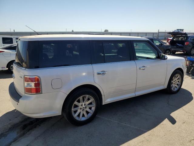 2FMGK5CC0BBD19777 - 2011 FORD FLEX SEL WHITE photo 3