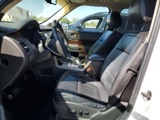 2FMGK5CC0BBD19777 - 2011 FORD FLEX SEL WHITE photo 7