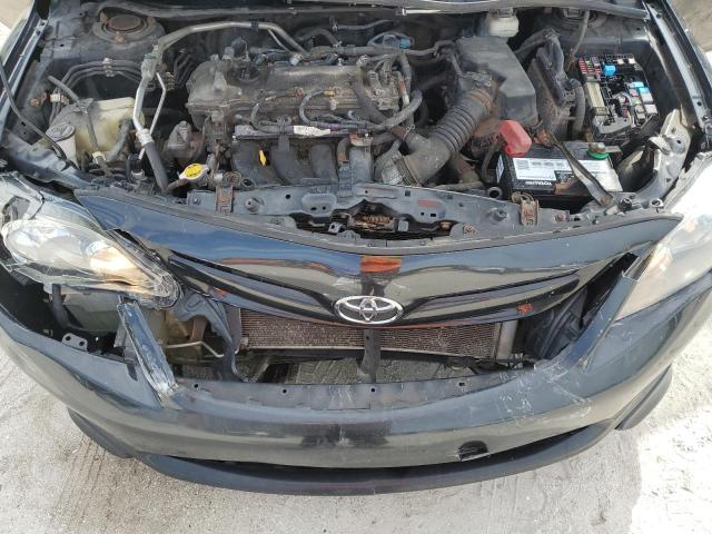 5YFBU4EE3CP017779 - 2012 TOYOTA COROLLA BASE Қара фото 11