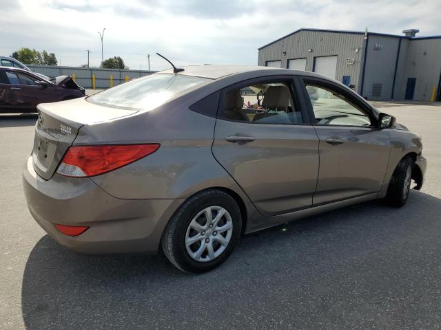 KMHCT4AE0DU454586 - 2013 HYUNDAI ACCENT GLS TAN photo 3