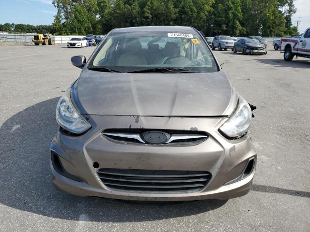 KMHCT4AE0DU454586 - 2013 HYUNDAI ACCENT GLS TAN photo 5