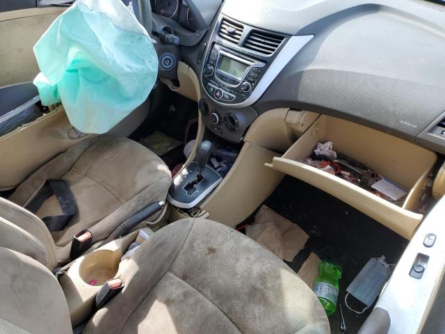 KMHCT4AE0DU454586 - 2013 HYUNDAI ACCENT GLS TAN photo 8