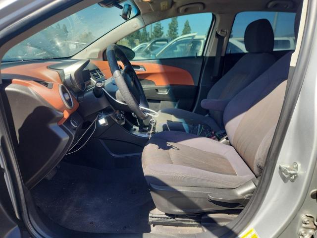 1G1JC6SG0D4109722 - 2013 CHEVROLET SONIC LT 银色 照片 7