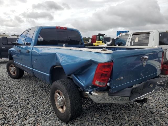 1D7KS28D76J148967 - 2006 DODGE RAM 2500 ST ლურჯი ფოტო 2