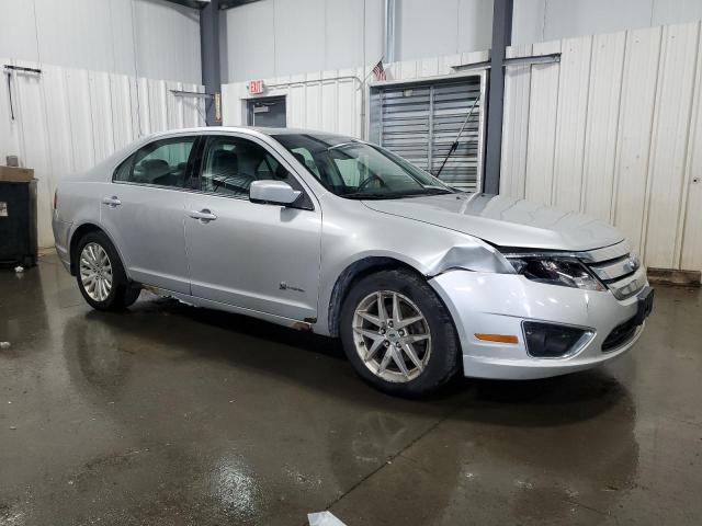 3FADP0L30AR125252 - 2010 FORD FUSION HYBRID SILVER photo 4