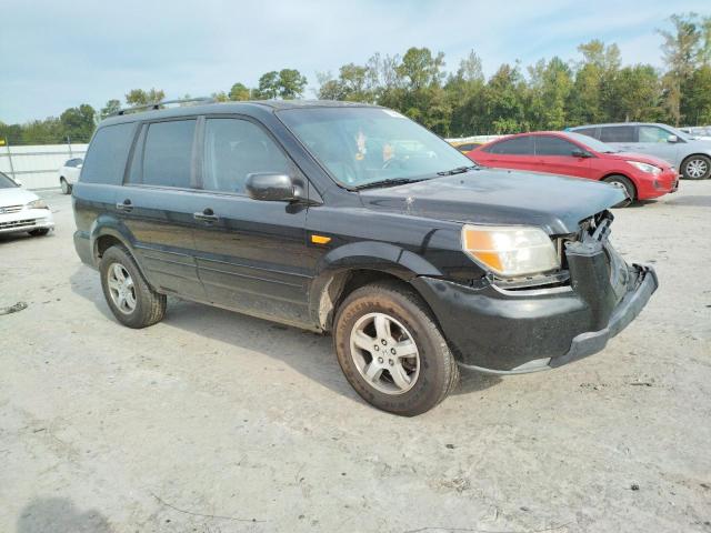 5FNYF28557B036288 - 2007 HONDA PILOT EXL BLACK photo 4