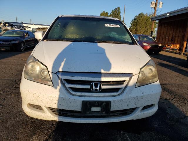 5FNRL38776B462955 - 2006 HONDA ODYSSEY EXL თეთრი ფოტო 5