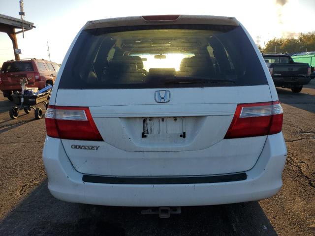 5FNRL38776B462955 - 2006 HONDA ODYSSEY EXL თეთრი ფოტო 6