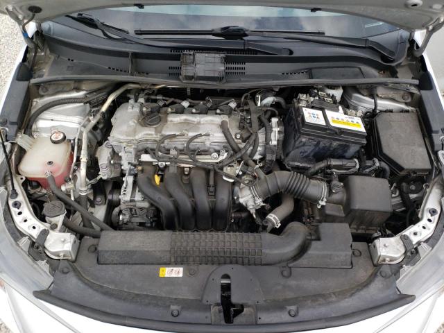 5YFEPMAE3MP220117 - 2021 TOYOTA COROLLA LE 银色 照片 11