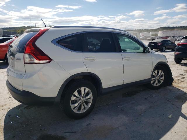 5J6RM4H78DL023979 - 2013 HONDA CR-V EXL WHITE photo 3