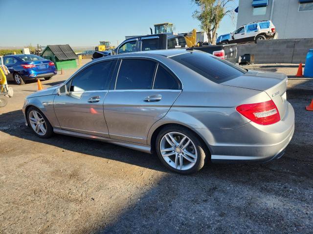 WDDGF8BB5CR204728 - 2012 MERCEDES-BENZ C 300 4MATIC SILVER photo 2