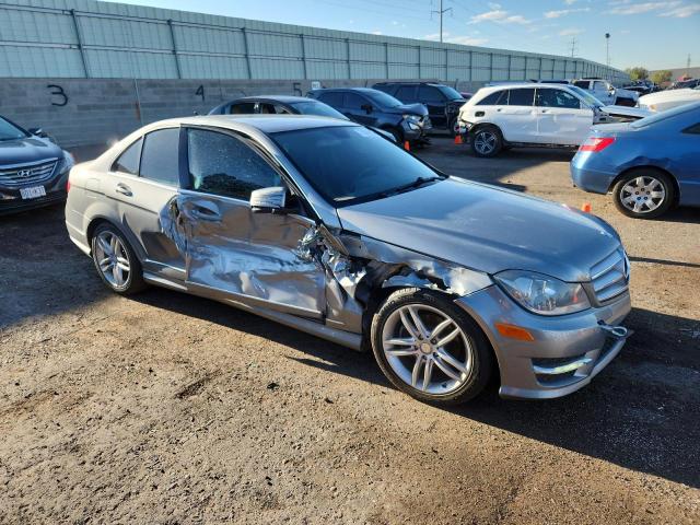 WDDGF8BB5CR204728 - 2012 MERCEDES-BENZ C 300 4MATIC SILVER photo 4