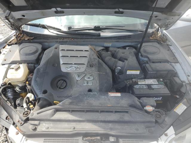 KMHFC46F27A234323 - 2007 HYUNDAI AZERA SE SILVER photo 11