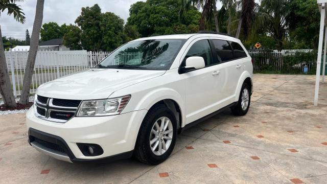 3C4PDDBG1GT168196 - 2016 DODGE JOURNEY SXT WHITE photo 1