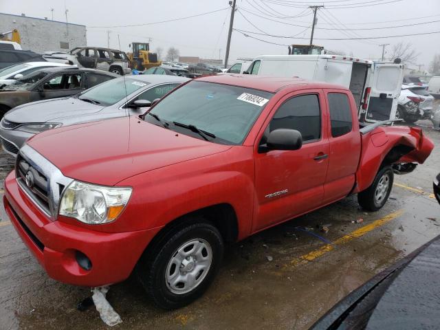 5TETX22NX9Z598818 - 2009 TOYOTA TACOMA ACCESS CAB RED photo 1