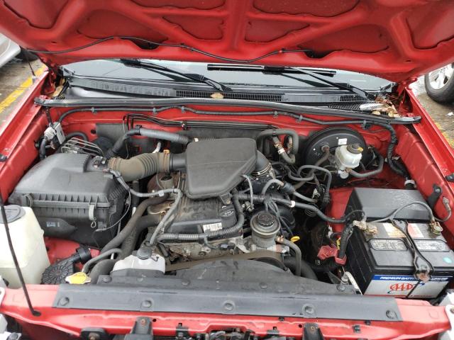 5TETX22NX9Z598818 - 2009 TOYOTA TACOMA ACCESS CAB წითელი ფოტო 11