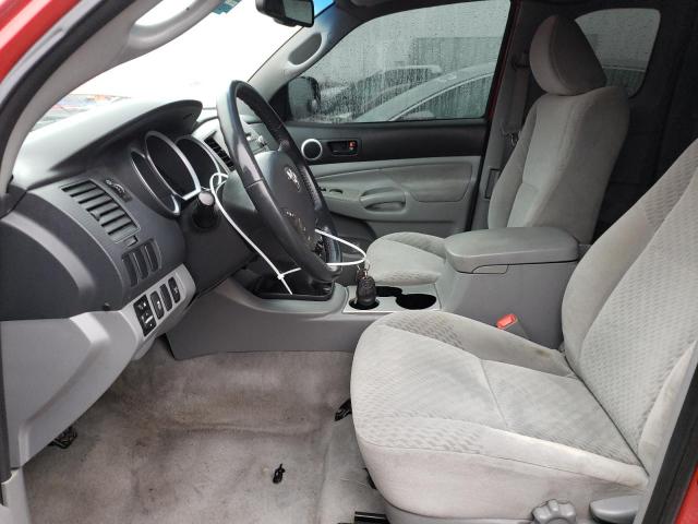 5TETX22NX9Z598818 - 2009 TOYOTA TACOMA ACCESS CAB წითელი ფოტო 7