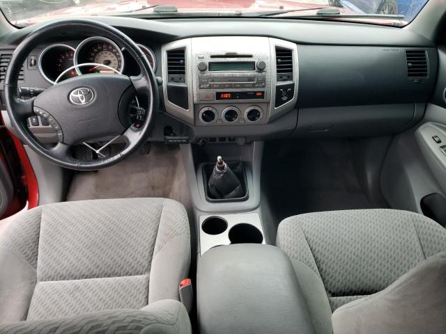 5TETX22NX9Z598818 - 2009 TOYOTA TACOMA ACCESS CAB წითელი ფოტო 8