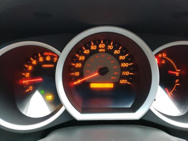 5TETX22NX9Z598818 - 2009 TOYOTA TACOMA ACCESS CAB წითელი ფოტო 9