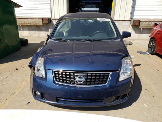 3N1AB61E38L648090 - 2008 NISSAN SENTRA 2.0 BLUE photo 5