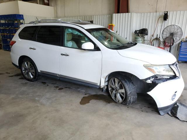 5N1AR2MN8DC673114 - 2013 NISSAN PATHFINDER S WHITE photo 4