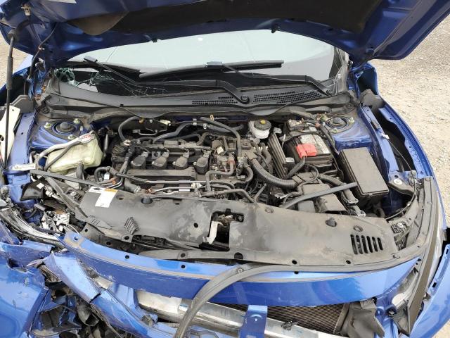 SHHFK7H54HU424449 - 2017 HONDA CIVIC EX BLUE photo 11