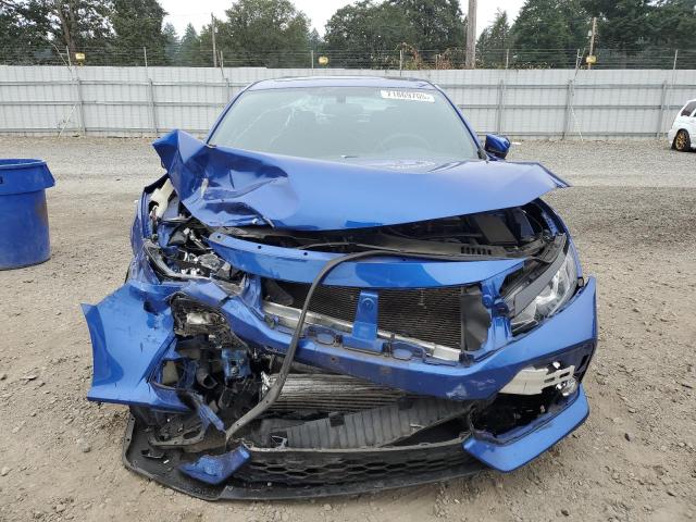 SHHFK7H54HU424449 - 2017 HONDA CIVIC EX BLUE photo 5