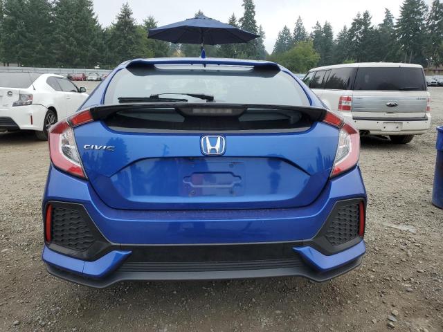 SHHFK7H54HU424449 - 2017 HONDA CIVIC EX BLUE photo 6