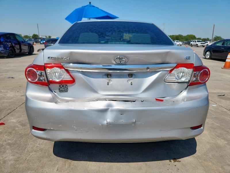 5YFBU4EE0DP088777 - 2013 TOYOTA COROLLA BASE Күміс фото 6