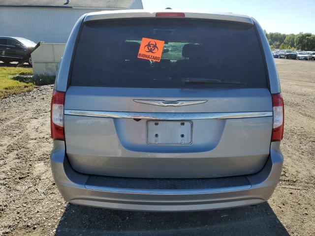 2C4RC1BGXDR684601 - 2013 CHRYSLER TOWN & COU TOURING ვერცხლისფერი ფოტო 6