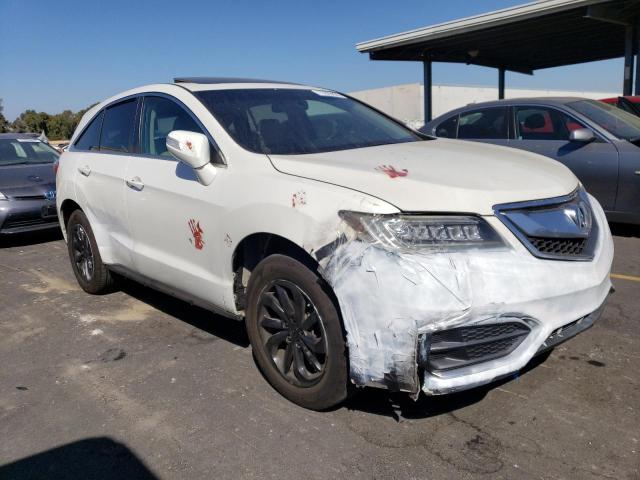 5J8TB3H30JL014893 - 2018 ACURA RDX WHITE photo 4