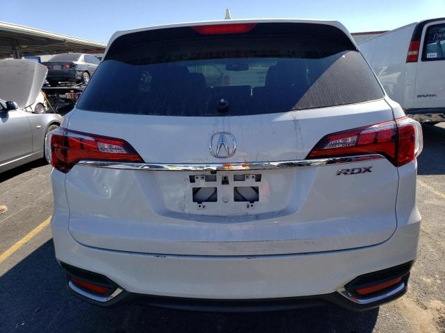 5J8TB3H30JL014893 - 2018 ACURA RDX WHITE photo 6