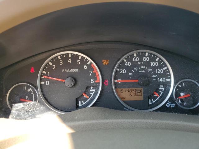 5N1AR18U06C640459 - 2006 NISSAN PATHFINDER LE Argent photo 9