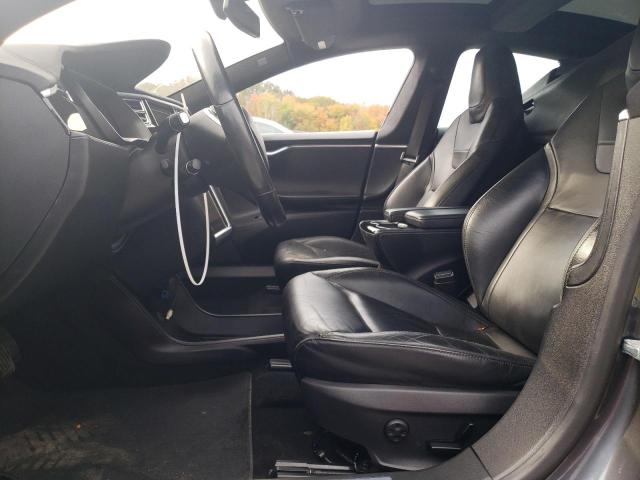 5YJSA1E26GF129880 - 2016 TESLA MODEL S Մոխրագույն լուսանկար 7