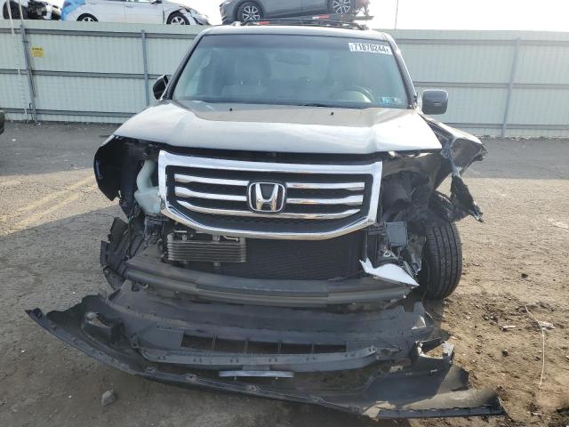 5FNYF4H59CB064102 - 2012 HONDA PILOT EXL BLUE photo 5