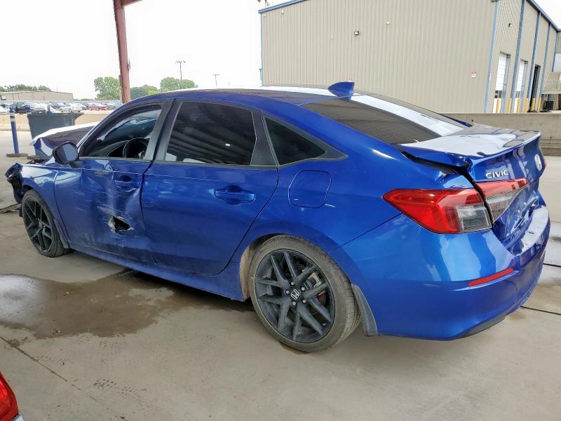 2HGFE2F51RH588527 - 2024 HONDA CIVIC SPORT أزرق صورة 2