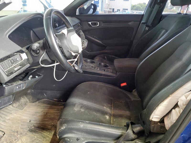 2HGFE2F51RH588527 - 2024 HONDA CIVIC SPORT أزرق صورة 7