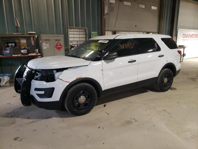 1FM5K8AR4HGA13053 - 2017 FORD EXPLORER POLICE INTERCEPTOR WHITE photo 1