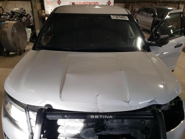 1FM5K8AR4HGA13053 - 2017 FORD EXPLORER POLICE INTERCEPTOR WHITE photo 12