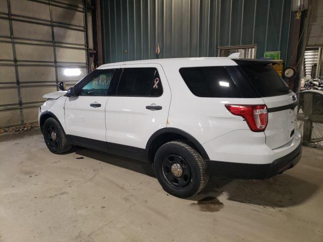 1FM5K8AR4HGA13053 - 2017 FORD EXPLORER POLICE INTERCEPTOR WHITE photo 2