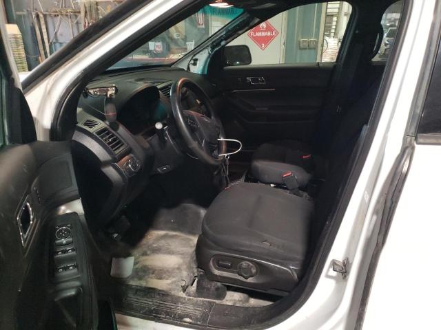 1FM5K8AR4HGA13053 - 2017 FORD EXPLORER POLICE INTERCEPTOR WHITE photo 7