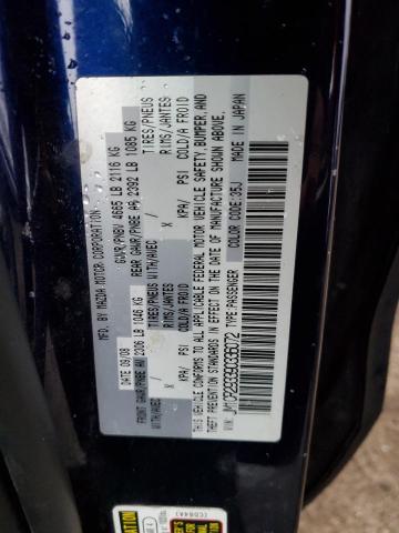 JM1CR293390336072 - 2009 MAZDA 5 BLUE photo 12