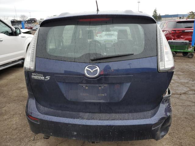 JM1CR293390336072 - 2009 MAZDA 5 BLUE photo 6